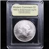 Image 2 : 1990-w Eisenhower Modern Commem Dollar $1 Grades ms70, Perfection