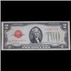 Image 2 : 1928G $2 Red seal United States Note Grades vf++