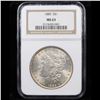 Image 2 : NGC 1885-p Morgan Dollar $1 Graded ms63 By NGC