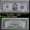 Image 1 : 1934c $5 Blue Seal Federal Reserve Note, Philadelphia 3-C Grades