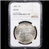 Image 2 : 1886-p Morgan Dollar $1 Graded ms64 By NGC