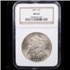 Image 2 : NGC 1887-p Morgan Dollar $1 Graded ms64 By NGC