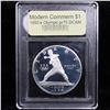 Image 2 : Proof ***Auction Highlight*** 1992-S Olympic Modern Commem Dollar $1 Grades GEM++ Proof Deep Cameo (