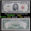 Image 1 : 1963 $5 Red seal United States Note Grades vf++