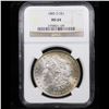 Image 2 : NGC 1885-o Morgan Dollar $1 Graded ms64 By NGC