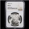 Image 2 : ***Auction Highlight*** NGC 1890-s Morgan Dollar $1 Graded ms65 By NGC (fc)