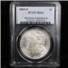 Image 2 : 5 Unc Morgan $1 Graded By PCGS Mixed Dates From The McClaren Collection Grades