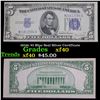 Image 1 : 1934c $5 Blue Seal Federal Reserve Note, Philadelphia 3-C Grades
