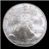 Image 2 : 2007 Silver Eagle Dollar $1 Grades Mint State