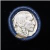 Image 3 : Buffalo Nickel Shotgun Roll in Old Bank Style 'Bell Telephone'  Wrapper 1923 $d Mint Ends