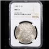Image 2 : NGC 1902-o Morgan Dollar $1 Graded ms63 By NGC