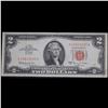 Image 2 : 1963A $2 Red seal United States Note Grades xf