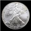 Image 2 : 2004 Silver Eagle Dollar $1 Grades Mint State