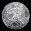 Image 2 : 2012 Silver Eagle Dollar $1 Grades Mint State