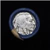 Image 2 : Buffalo Nickel Shotgun Roll in Old Bank Style 'Bell Telephone'  Wrapper 1925 & s Mint Ends Grades