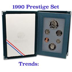 1990 United States Mint Prestige Proof Set Grades