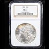 Image 2 : NGC 1885-p Morgan Dollar $1 Graded ms63 By NGC