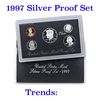 Image 1 : 1997 United States Mint Silver Proof Set 5 coins Grades