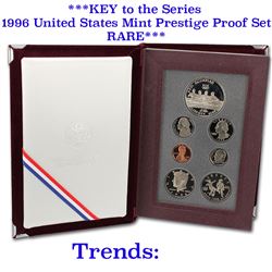 ***Auction Highlight*** ***KEY to the Series   1996 United States Mint Prestige Proof Set  RARE*** G
