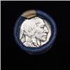 Image 3 : Buffalo Nickel Shotgun Roll in Old Bank Style 'Bell Telephone'  Wrapper 1920 & s Mint Ends Grades