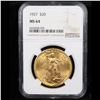Image 2 : ***Auction Highlight*** NGC 1927-p Saint-Gaudens $20 Gold Graded ms64 By NGC (fc)