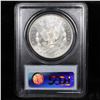Image 3 : 5 Unc Morgan $1 Graded By PCGS Mixed Dates From The McClaren Collection Grades