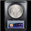 Image 9 : 5 Unc Morgan $1 Graded By PCGS Mixed Dates From The McClaren Collection Grades