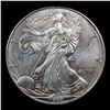 Image 2 : 1997 Silver Eagle Dollar $1 Grades Mint State