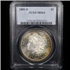 Image 2 : PCGS 1881-s Morgan Dollar $1 Graded ms64 By PCGS