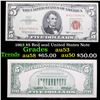 Image 1 : 1963 $5 Red seal United States Note Grades Select AU