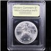 Image 2 : 1992-d Columbus Modern Commem Dollar $1 Graded ms70, Perfection By USCG
