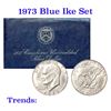Image 1 : 1973-s Silver Uncirculated Eisenhower Dollar in Original Packaging  "Blue Ike" Grades