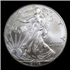 Image 2 : 2002 Silver Eagle Dollar $1 Grades Mint State