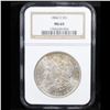 Image 2 : NGC 1884-o Morgan Dollar $1 Graded ms65 By NGC
