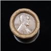 Image 2 : Mixed small cents 1c orig shotgun roll, 1917-d Wheat Cent, 1887 Indian Cent other end, McDonalds Wra