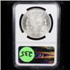 Image 3 : NGC 1883-o Morgan Dollar $1 Graded ms63 By NGC