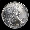 Image 2 : 1990 Silver Eagle Dollar $1 Grades Mint State