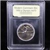 Image 2 : 1992-p Olympics Modern Commem Half Dollar 50c Graded ms70, Perfection By USCG