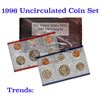 Image 1 : 1996 United States Mint Set in Original Government Packaging 10 coins Grades