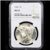 Image 2 : NGC 1922-p Peace Dollar $1 Graded ms63 By NGC