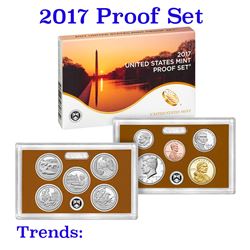 2017 United States Mint Proof Set - 10 pc set