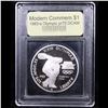 Image 2 : Proof ***Auction Highlight*** 1983-S Olympics Modern Commem Dollar $1 Graded GEM++ Proof Deep Cameo 