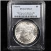 Image 2 : 5 Unc Morgan $1 Graded By PCGS Mixed Dates From The McClaren Collection Grades