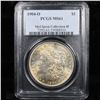 Image 6 : 5 Unc Morgan $1 Graded By PCGS Mixed Dates From The McClaren Collection Grades