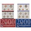 Image 3 : Group of 4 United States Mint Uncurculated Coin Sets In Original Government Packaging 1999-2002 80 c