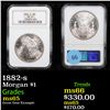 Image 1 : NGC 1882-s Morgan Dollar $1 Graded ms65 By NGC