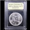 Image 2 : ***Auction Highlight*** 1983-p Olympics Modern Commem Dollar $1 Graded ms70, Perfection By USCG (fc)