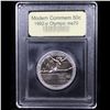 Image 2 : 1992-p Olympics Modern Commem Half Dollar 50c Graded ms70, Perfection By USCG