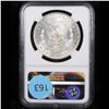 Image 3 : NGC 1886-p Morgan Dollar $1 Graded ms64 By NGC