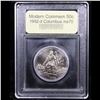 Image 2 : 1992-d Columbus Modern Commem Half Dollar 50c Graded ms70, Perfection By USCG